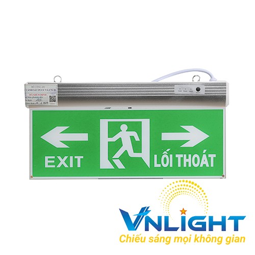 Đèn Exit 1 mặt D CD01 40x20/2.2W